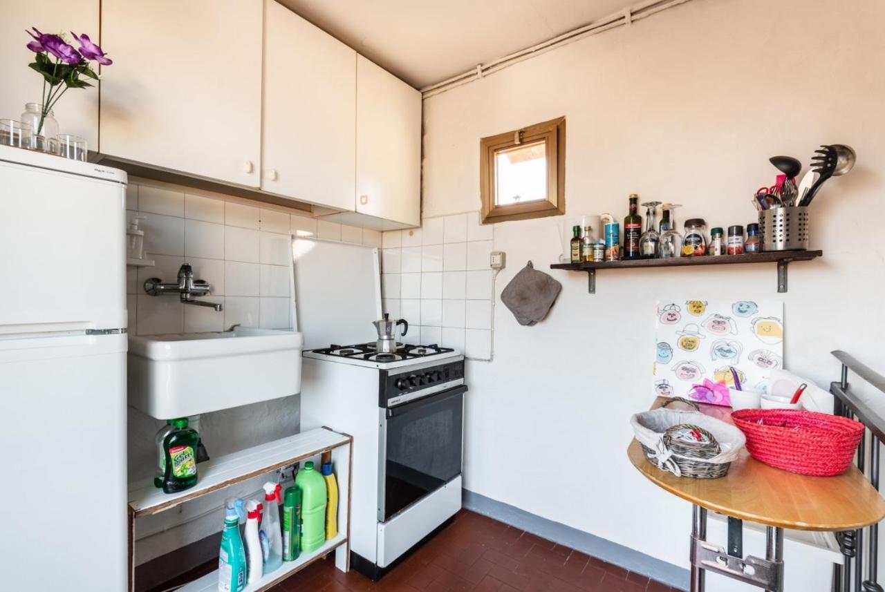 Romantico Attichino Con Terrazzo Vista Duomo !! Floransa Dış mekan fotoğraf
