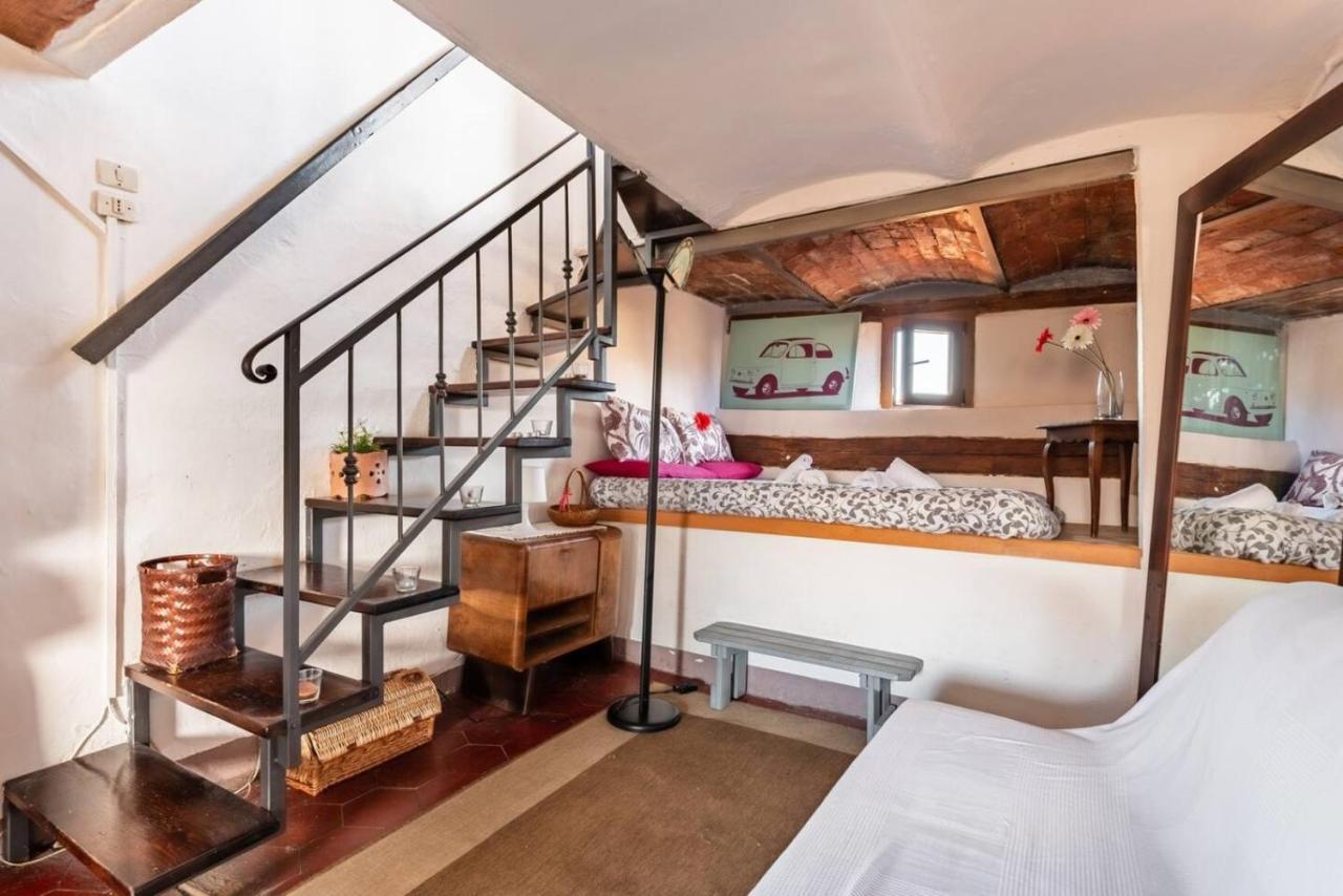 Romantico Attichino Con Terrazzo Vista Duomo !! Floransa Dış mekan fotoğraf