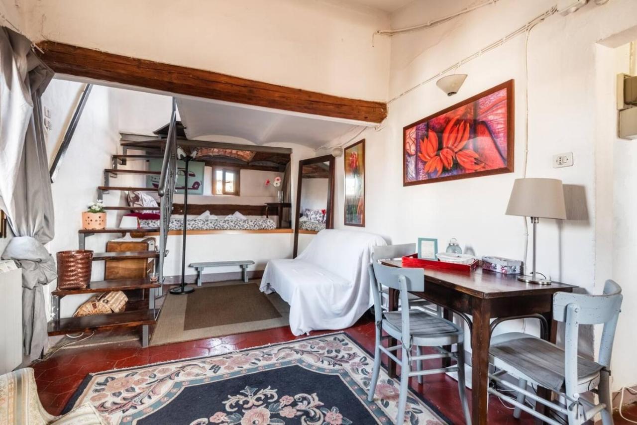Romantico Attichino Con Terrazzo Vista Duomo !! Floransa Dış mekan fotoğraf
